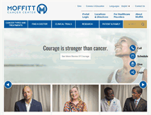 Tablet Screenshot of moffitt.org