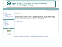 Tablet Screenshot of ipep.moffitt.org
